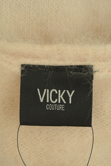 VICKY（ビッキー）の古着「ふわふわVネックアンゴラ混ニット（ニット）」大画像６へ