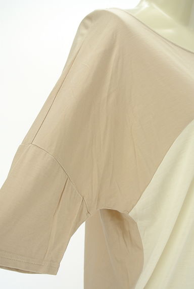 LAUTREAMONT（ロートレアモン）の古着「裾タック配色カットソー（カットソー・プルオーバー）」大画像４へ