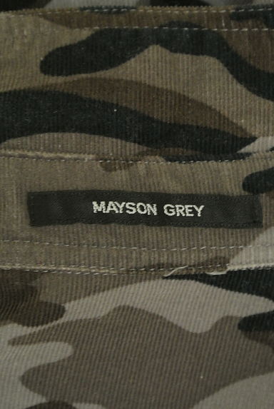 MAYSON GREY（メイソングレイ）の古着「迷彩柄2WAYシャツ（カジュアルシャツ）」大画像６へ