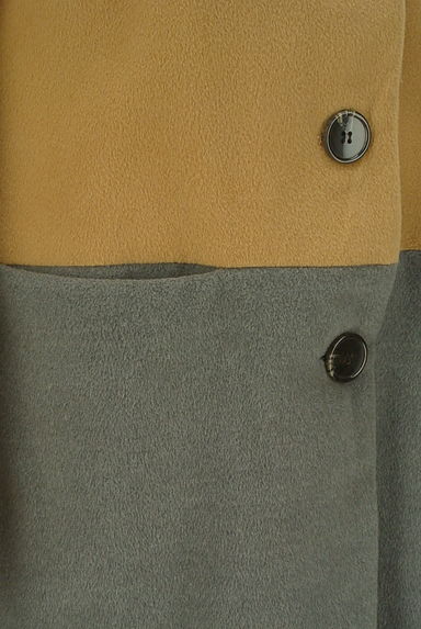 Ciaopanic（チャオパニック）の古着「配色ロングコート（コート）」大画像５へ