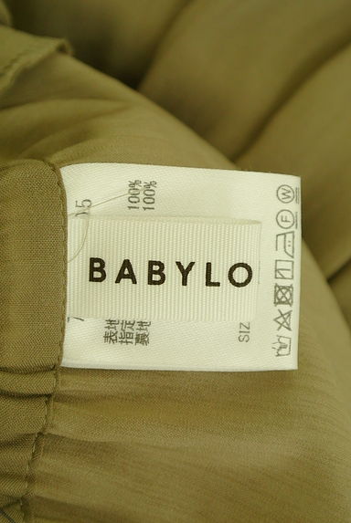 BABYLONE（バビロン）の古着「ギャザー切替ロングスカート（ロングスカート・マキシスカート）」大画像６へ
