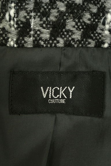 VICKY（ビッキー）の古着「ラメツイード華やかジャケット（ジャケット）」大画像６へ