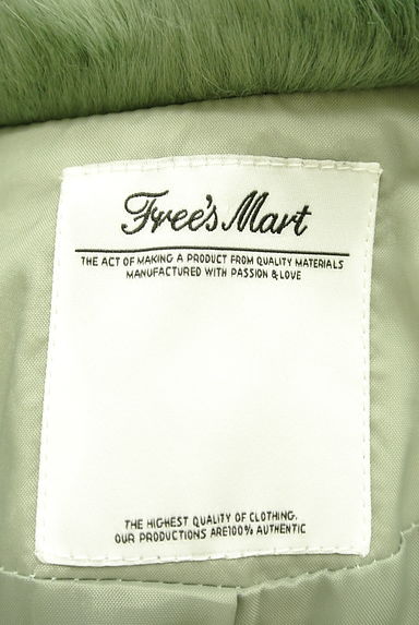 FREE'S MART（フリーズマート）の古着「カラーエコファーショートコート（コート）」大画像６へ