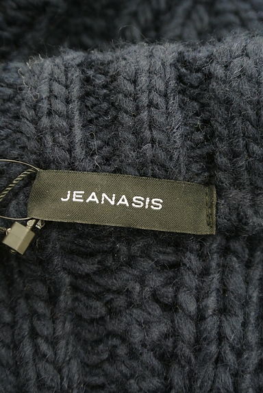 JEANASiS（ジーナシス）の古着「デザインケーブル編みゆったりセーター（セーター）」大画像６へ