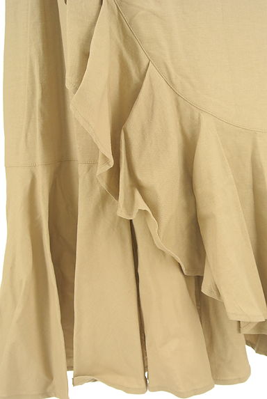Mila Owen（ミラオーウェン）の古着「ドッキングベルトロングフリル巻きスカート（ロングスカート・マキシスカート）」大画像５へ