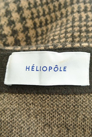 heliopole（エリオポール）の古着「チェック柄ロングウールコート（コート）」大画像６へ
