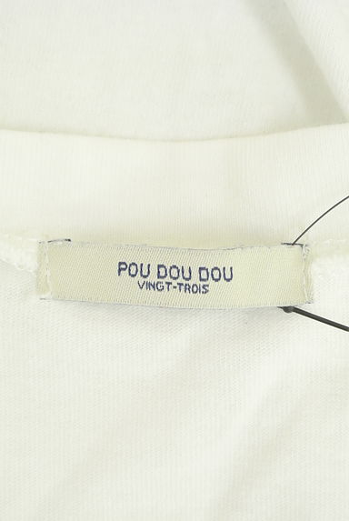 POU DOU DOU（プードゥドゥ）の古着「フロントカットワーク重ねＴシャツ（Ｔシャツ）」大画像６へ