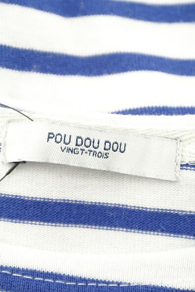 POU DOU DOU（プードゥドゥ）の古着「カラーボーダー定番カットソー（カットソー・プルオーバー）」大画像６へ