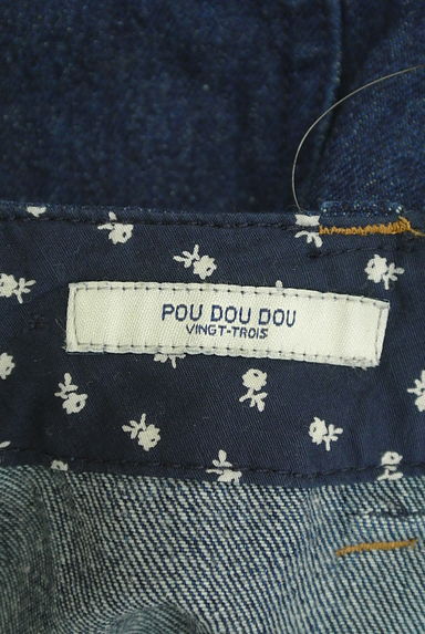 POU DOU DOU（プードゥドゥ）の古着「ハイウエストワイドデニムパンツ（デニムパンツ）」大画像６へ