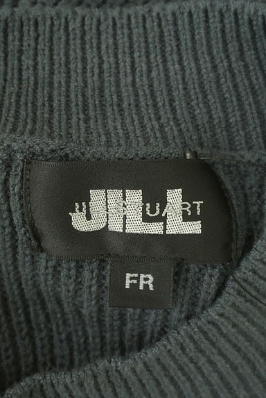 JILL by JILLSTUART（ジルバイジルスチュアート）の古着「レースチュール付きニットセットアップ（セットアップ（ジャケット＋スカート））」大画像６へ