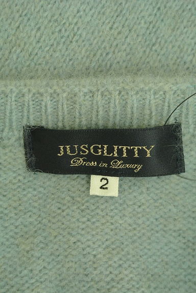 JUSGLITTY（ジャスグリッティー）の古着「くすみカラーふんわりニットトップス（セーター）」大画像６へ