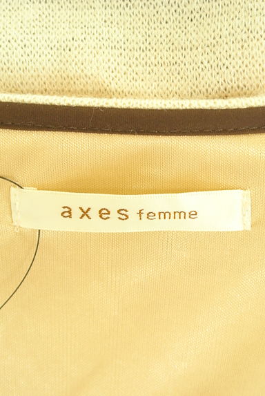 axes femme（アクシーズファム）の古着「簡単レイヤード風ミニワンピース（ワンピース・チュニック）」大画像６へ