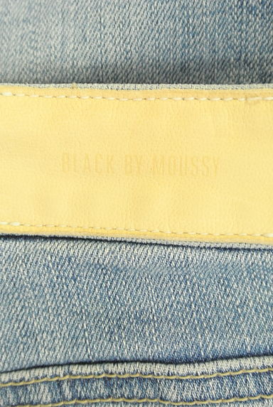BLACK BY MOUSSY（ブラックバイマウジー）の古着「ウォッシュド加工ストレートデニム（デニムパンツ）」大画像６へ