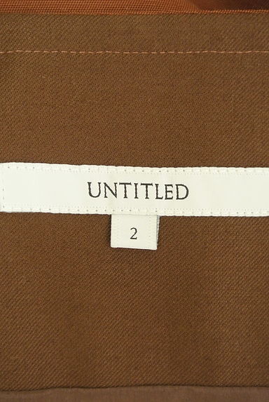 UNTITLED（アンタイトル）の古着「ミモレ丈ウエストリボンタックスカート（ロングスカート・マキシスカート）」大画像６へ