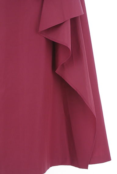 Rouge vif La cle（ルージュヴィフラクレ）の古着「ウエストリボンミモレ丈ラップ風フリルスカート（スカート）」大画像５へ