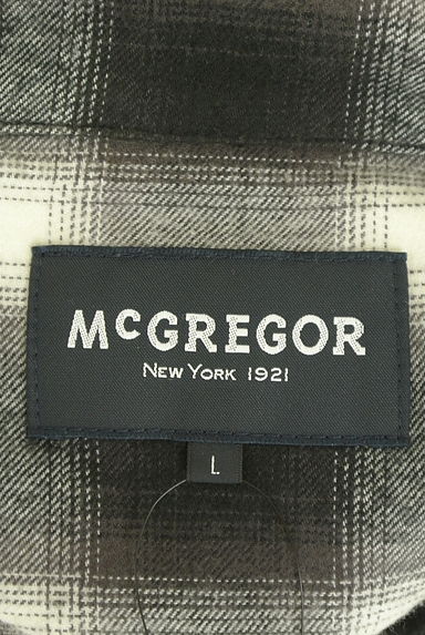 McGREGOR（マックレガー）の古着「チェック柄起毛ブルゾン（ブルゾン・スタジャン）」大画像６へ