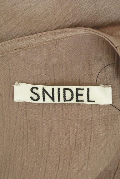 Snidel（スナイデル）の古着「エレガント艶ロングワンピース（ワンピース・チュニック）」大画像６へ