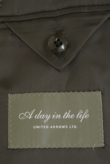 UNITED ARROWS（ユナイテッドアローズ）の古着「千鳥格子柄テーラードジャケット（ジャケット）」大画像６へ