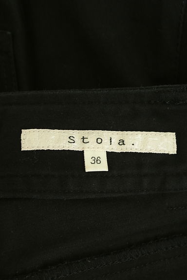 Stola.（ストラ）の古着「シンプルストレート黒パンツ（パンツ）」大画像６へ
