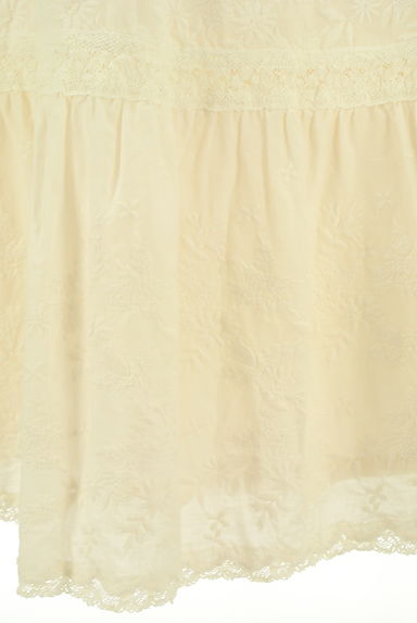 LOUNIE（ルーニィ）の古着「花刺繍コットンロングスカート（ロングスカート・マキシスカート）」大画像５へ