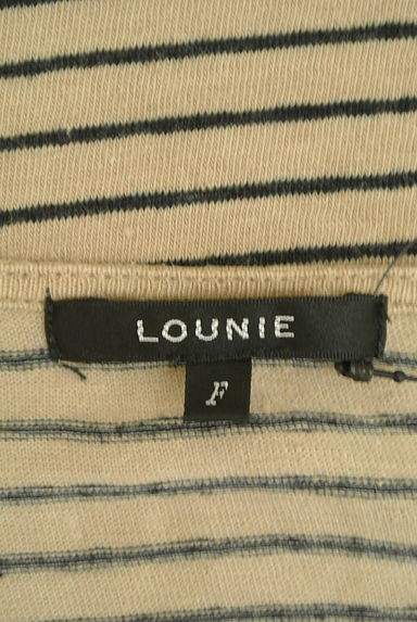 LOUNIE（ルーニィ）の古着「スリット袖ボーダーカットソー（ニット）」大画像６へ