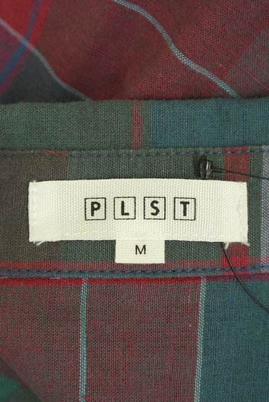 PLST（プラステ）の古着「コットンリネンチェックシャツ（カジュアルシャツ）」大画像６へ