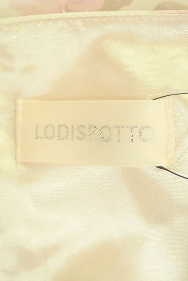 LODISPOTTO（ロディスポット）の古着「膝丈肩リボン花柄ワンピース（ワンピース・チュニック）」大画像６へ