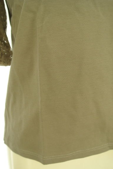Couture Brooch（クチュールブローチ）の古着「刺繍チュール五分袖カットソー（カットソー・プルオーバー）」大画像５へ