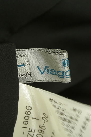 Viaggio Blu（ビアッジョブルー）の古着「ラメ糸シアーボーダーミニスカート（ミニスカート）」大画像６へ