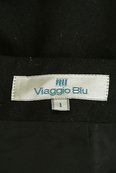 Viaggio Blu（ビアッジョブルー）の古着「裾シフォンウールミニスカート（ミニスカート）」大画像６へ