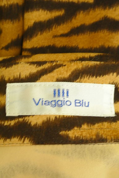 Viaggio Blu（ビアッジョブルー）の古着「トラ柄スウェードシャツ（カジュアルシャツ）」大画像６へ