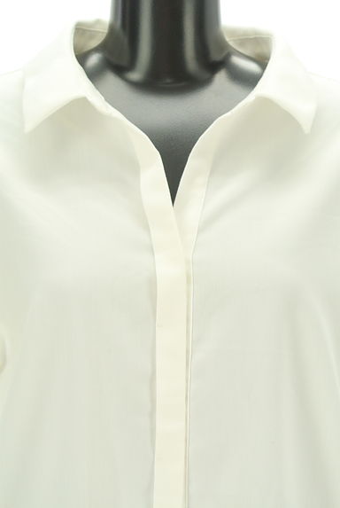 rienda（リエンダ）の古着「袖フェイクファー切替ロングシャツ（カジュアルシャツ）」大画像４へ
