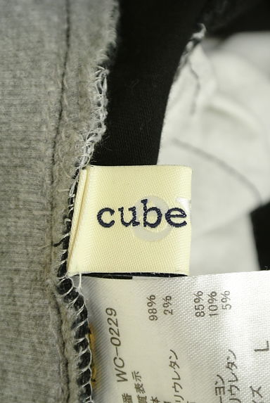 CUBE SUGAR（キューブシュガー）の古着「リブウエストストレッチパンツ（パンツ）」大画像６へ