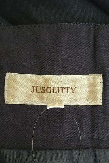 JUSGLITTY（ジャスグリッティー）の古着「ハイウエストセンタープレスワイドパンツ（パンツ）」大画像６へ