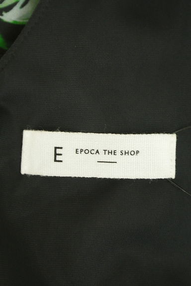 EPOCA THE SHOP（エポカ ザ ショップ）の古着「ボタニカル柄とろみロングワンピース（ワンピース・チュニック）」大画像６へ