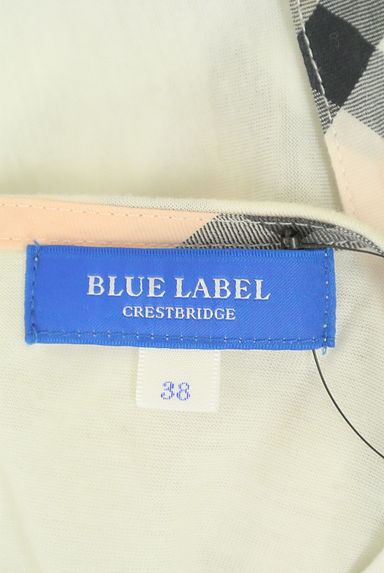 BLUE LABEL CRESTBRIDGE（ブルーレーベル・クレストブリッジ）の古着「袖口リボンなめらかカットソー（カットソー・プルオーバー）」大画像６へ