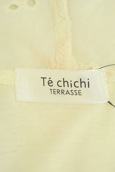 Te chichi（テチチ）の古着「カットワークレース抜け襟ブラウス（カットソー・プルオーバー）」大画像６へ