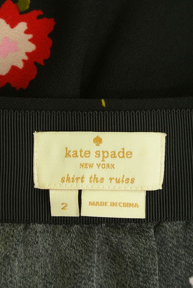 kate spade new york（ケイトスペード ニューヨーク）の古着「アソート花柄ミニティアードスカート（ミニスカート）」大画像６へ