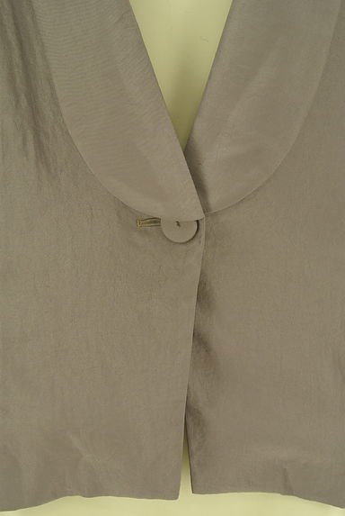 LA SUD（ラシュッド）の古着「デザインポケット７分袖艶ジャケット（ジャケット）」大画像４へ