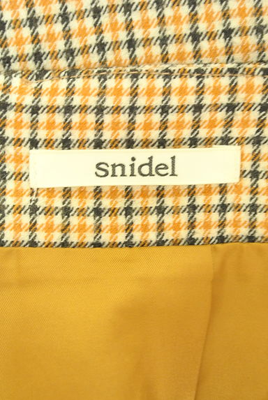 Snidel（スナイデル）の古着「チェック柄ギャザータイトミニスカート（ミニスカート）」大画像６へ