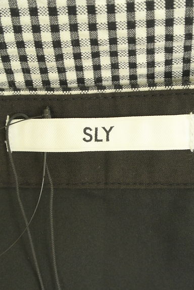 SLY（スライ）の古着「ギンガムチェックロングペンシルスカート（ロングスカート・マキシスカート）」大画像６へ