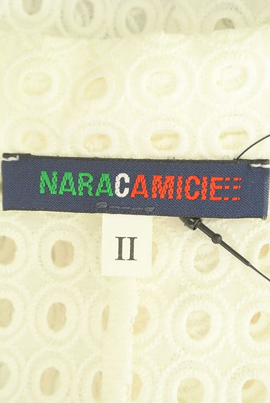 NARA CAMICIE（ナラカミーチェ）の古着「カットワークレースフリル襟ジャケット（ブラウス）」大画像６へ