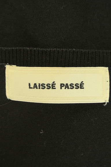LAISSE PASSE（レッセパッセ）の古着「きらきら花ビジュー８分袖カーディガン（カーディガン・ボレロ）」大画像６へ