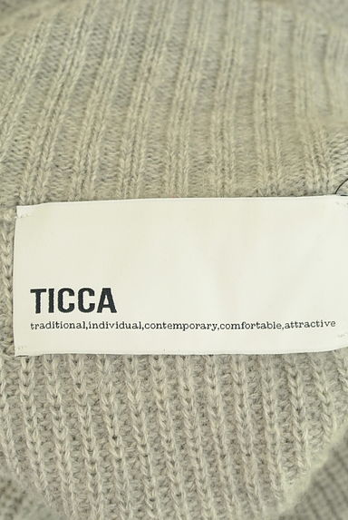 ticca（ティッカ）の古着「ハイネックサイドボタンセーター（セーター）」大画像６へ