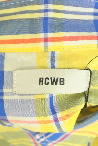 RODEO CROWNS（ロデオクラウン）の古着「チェックシャツワンピース（ワンピース・チュニック）」大画像６へ