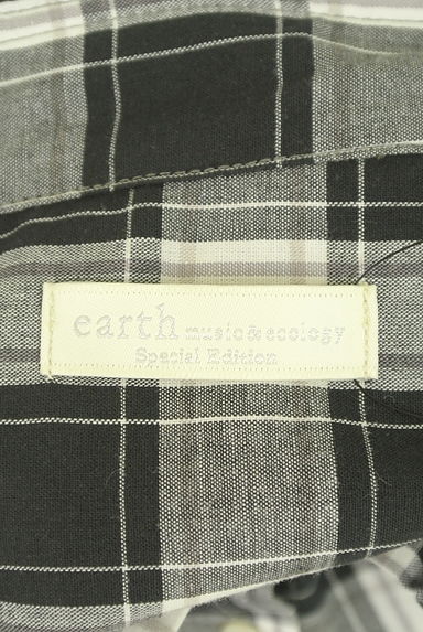 earth music&ecology（アースミュージック＆エコロジー）の古着「チェック柄コットンシャツ（カジュアルシャツ）」大画像６へ