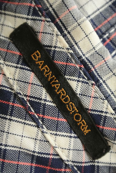 BARNYARDSTORM（バンヤードストーム）の古着「スキッパーカラーチェックシャツ（カジュアルシャツ）」大画像６へ
