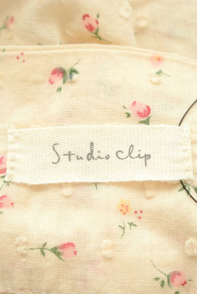 studio CLIP（スタディオクリップ）の古着「小花柄五分袖ドビーカットソー（カットソー・プルオーバー）」大画像６へ
