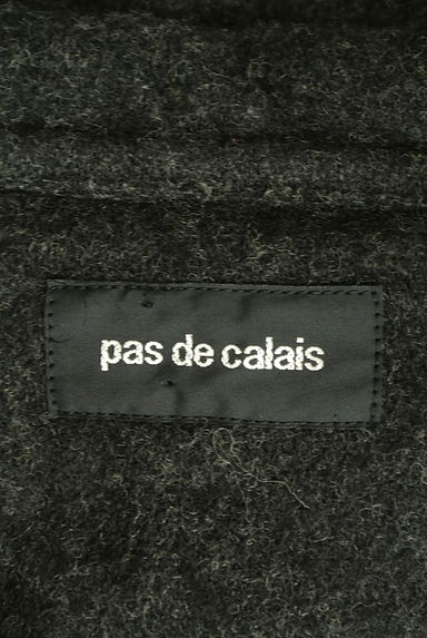 Pas de calais（パドカレ）の古着「ミドル丈フーディウールコート（コート）」大画像６へ