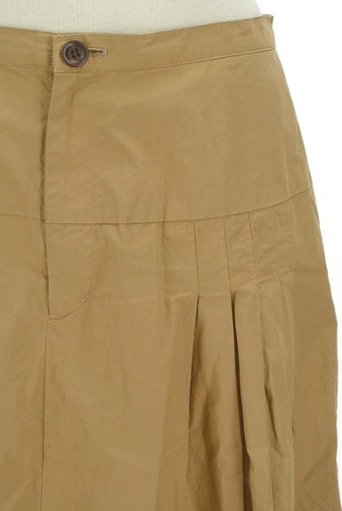 Pas de calais（パドカレ）の古着「膝下丈タックコットンスカート（スカート）」大画像４へ